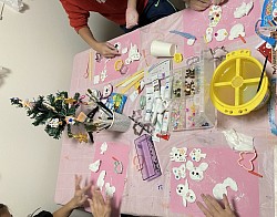 絵画教室 造形 粘土 陶器 オーナメント作り 名古屋