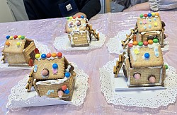 クリスマス お菓子の家 絵画教室 名古屋市北区 守山 西区 平安通 小学生 土曜 幼児 習い事